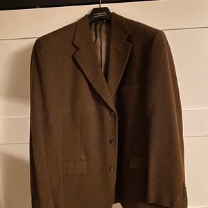 Bill Blass 100% Camel Hair Blazer - 44R